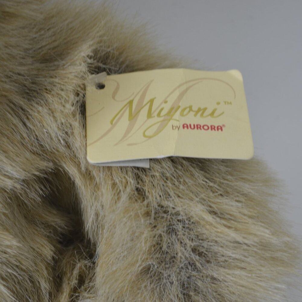 Miyoni by Aurora Sloth plush brown faux fur Stuffed Animal - Picture 2 of 13